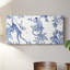 «Blue Monkey Land Toile I», toile tendue avec châssis - prête à être accrochée-1949747780