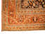 Vintage Handmade 5X7 Orange And Brown Anatolian Turkish Traditional Distressed Area Rug