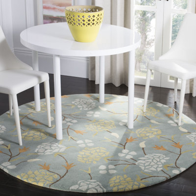 Soho Hand Tufted Wool Pile Floral Rug