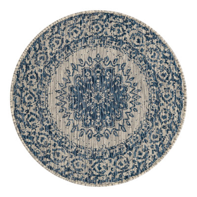 Tapis laminé orné