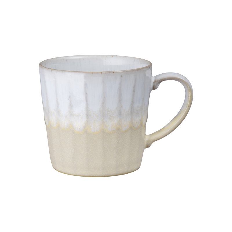 Reactive Lilac Mug, Cream