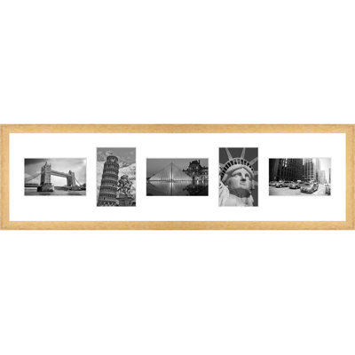 Adlen Wood Picture Frame with Mat