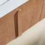 Meuble-lavabo simple 48 po avec plateau en quartz Greely-929858060