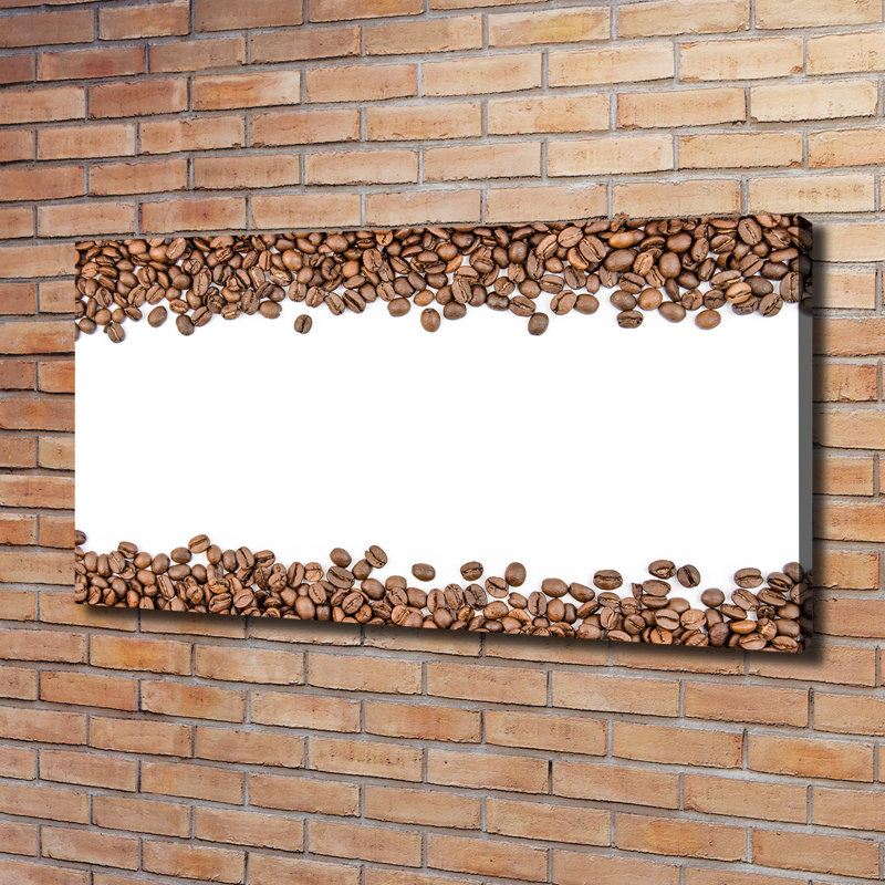 Coffee Beans - Wrapped Canvas Print