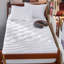 Protège-matelas de lit - Protecteur de surmatelas ajusté et matelassé, couvre-lit respirant silencieux-1335540416-1334017991