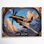 Transport, affiche rétro sur toile, art mural gris-894120223