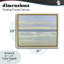Cadre flottant Tranquil Coastal Morning Waves, design par Sally Swatland-268229533-268229534