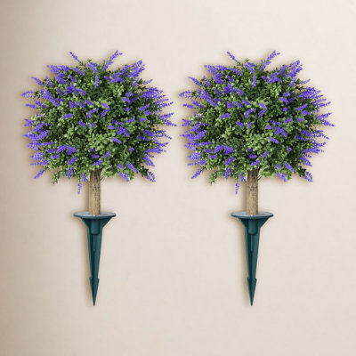 Tasmin Lavender Topiary with Base