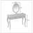 Luxury Makeup Vanity Desk with Oval Mirror, 3-Drawer Dressing Table for Jewelry Storage, Elegant Console Table for Entryway, Living Room & Bedroom, Stylish Home Decor,Gold-1566057790