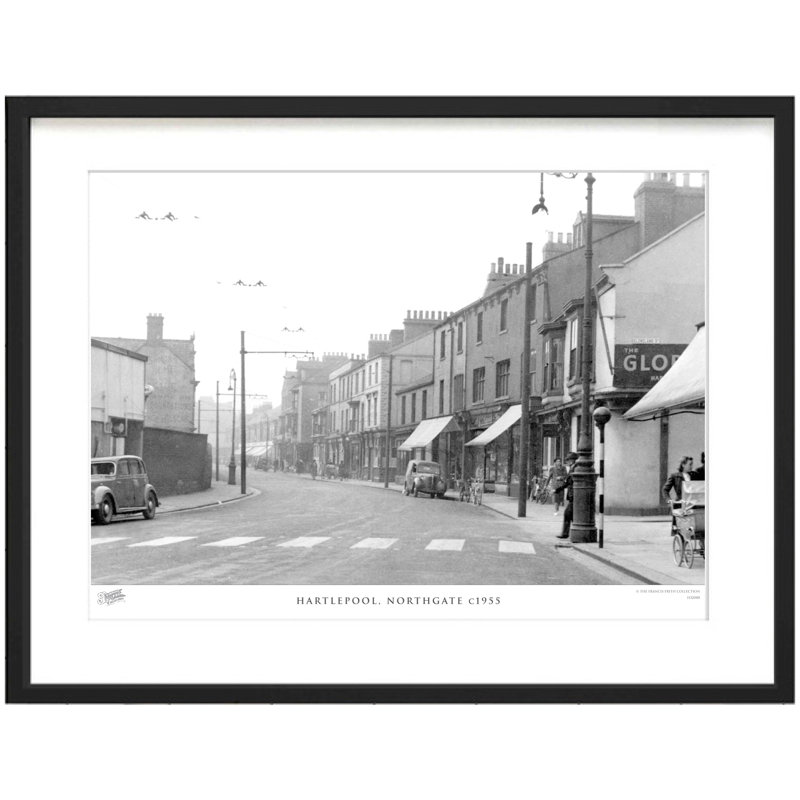 Hartlepool, Northgate C1955 - Single Picture Frame Print, 60cm H x 80cm W x 2.3cm D