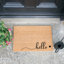 Tre Non-Slip No Pattern Doormat