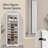 30 Pairs Shoe Storage Cabinet with 31 Open Cubbie, Adjustable Shelves, 10 Tier Shoe Rack Organizer-248988386