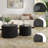23.6" Round Nesting Coffee Table Set-1956751387