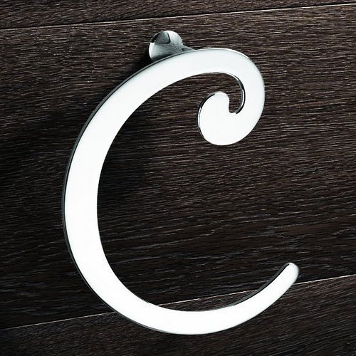 Sissi Towel Ring, Chrome