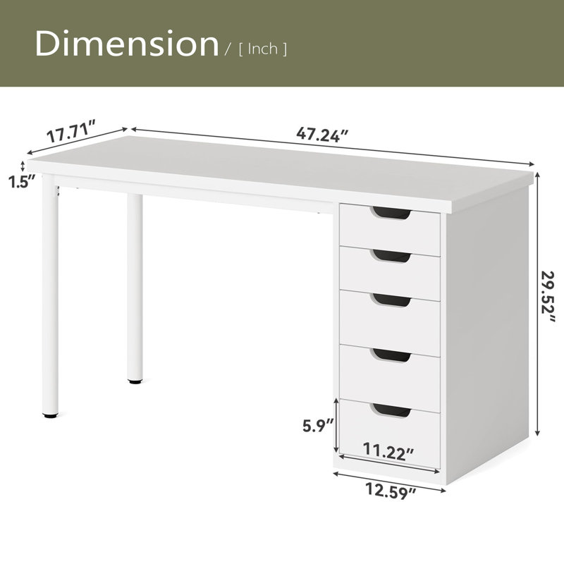 Classic Computer Desk,Writing Desk,Study Table
