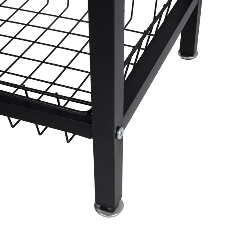Aijah Metal Bar Cart
