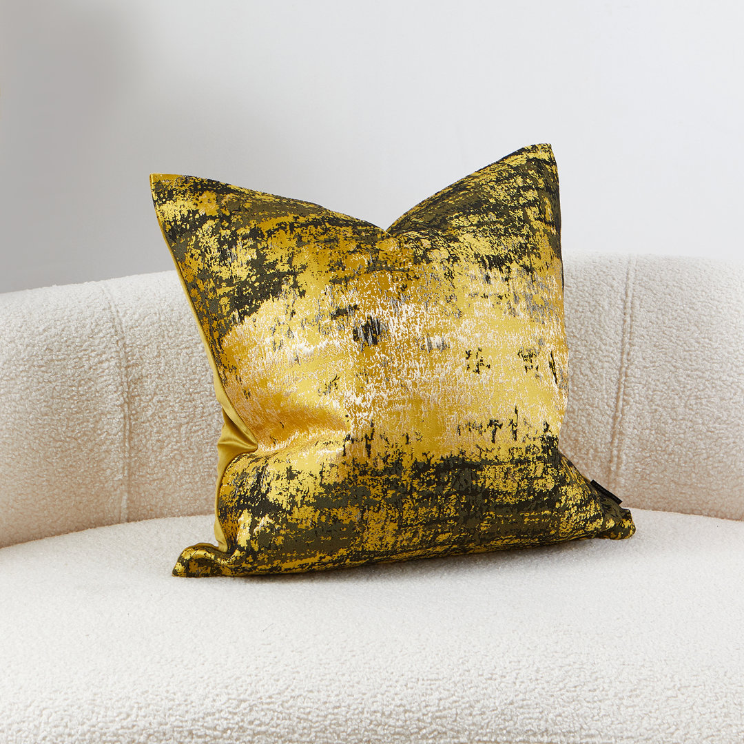  Glam Jacquard & Velvet Throw Square Accent Pillow Cover 20"x20" 1Piece THE-TINOART 