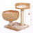 PetPals Handwoven Cat Tree with Perches Scratching Post-91975670-91975671
