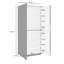 Cernobbio 32 Pair Shoe Storage Cabinet-309150330