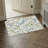  Aura Floral Machine Washable Pink/Beige/Green Indoor Area Rug With Non-Slip Backing-1552205539-1555373915