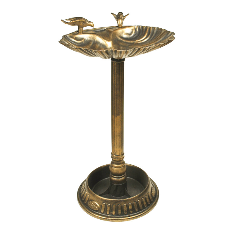 Mcelroy Plastic / Acrylic Single Tier Birdbath