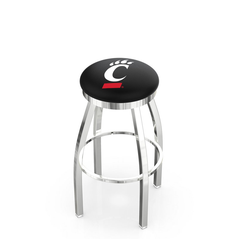 NCAA Swivel Counter and Bar Stool, Cincinnati, "Bar Stool (30" Seat Height)"