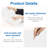 4 PC Rectangular Sound-Absorbing Panels Self-Adhesive Wall Panels