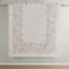 Ensembles de literie simple mauve confortable, coton durable et motif floral moderne