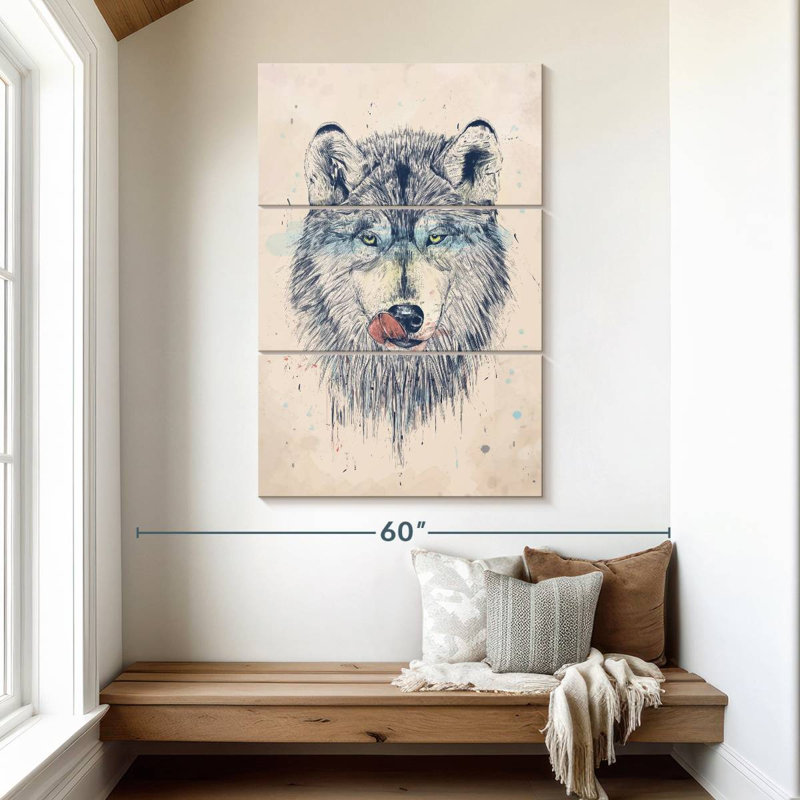 Brampt Dinner Time, 50" H x 32" W