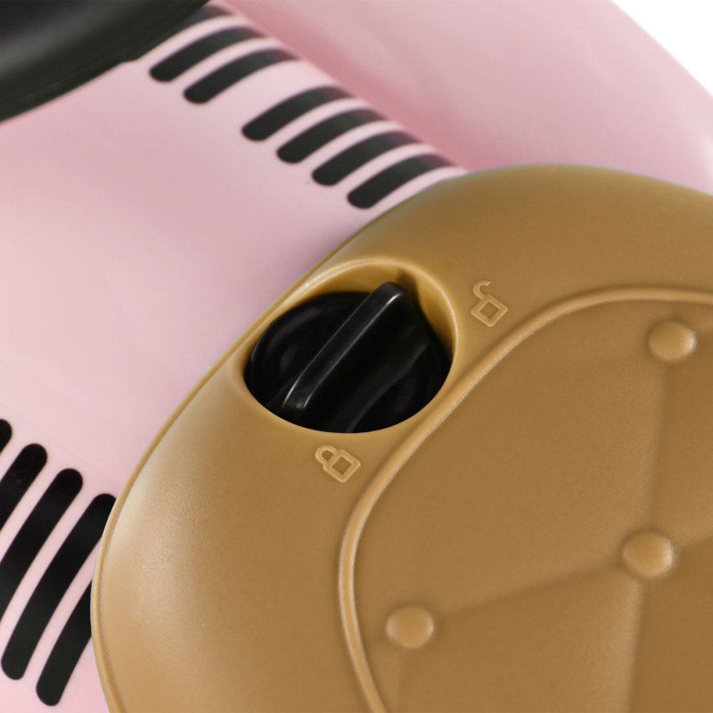 HOMCOM Push/Pull Ride On, Pink