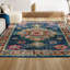 Tapis bleu marine / rouge Lathan Bohemian FLAIR Boho-1226861288