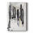 Grey Scribbles I -Custom Wrapped Gallery Cavas