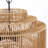 Caytlen 4-Light Dimmable Hand-Woven Drum Chandelier