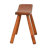 Canyon Lodge Solid Wood Saddle Stool