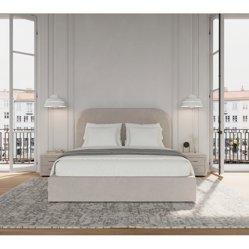 Burditt Upholstered Bed, Queen