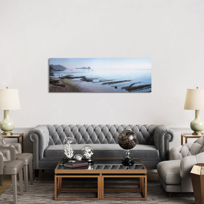 Portsall In Brittany, Panoramic by Philippe Manguin - Wrapped Canvas Panoramic Gallery-Wrapped Canvas Giclée