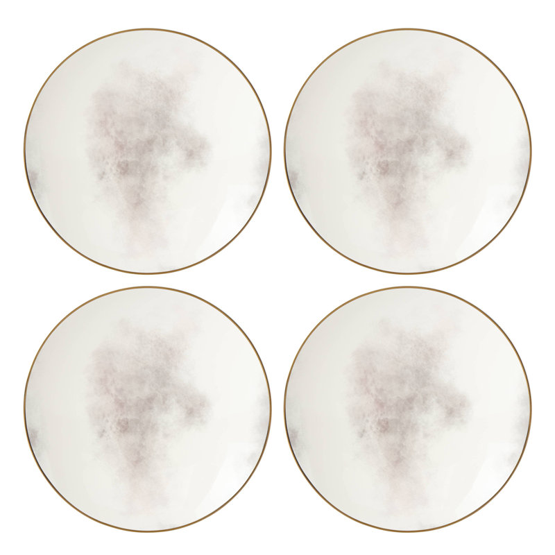 Ensemble de 4 assiettes à salade Lenox Trianna