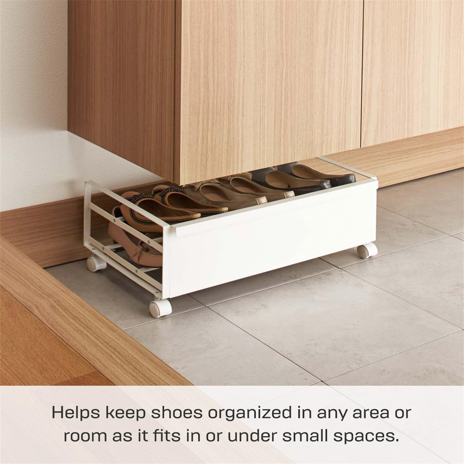 Underbed Storage Rack, White