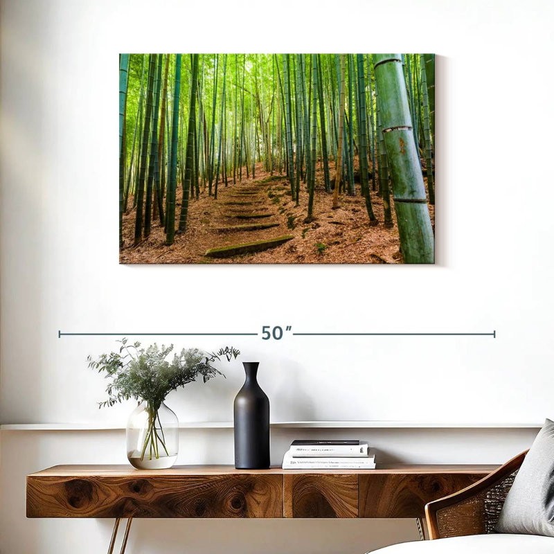 Alvord Iconic Kyoto Bamboo Forest, 24" H x 36" W