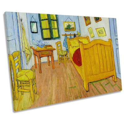 Vincent Van Gogh's Bedroom In Arles - Wrapped Canvas Print