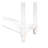 Console Table Sofa Table Easy Assembly With Two Storage Drawers And Bottom Shelf For Living Room, Entryway (Ivory White)-1564127512