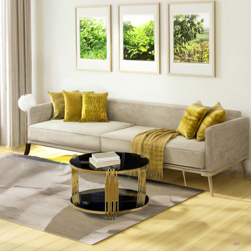 Table basse moderne Modern Mirror