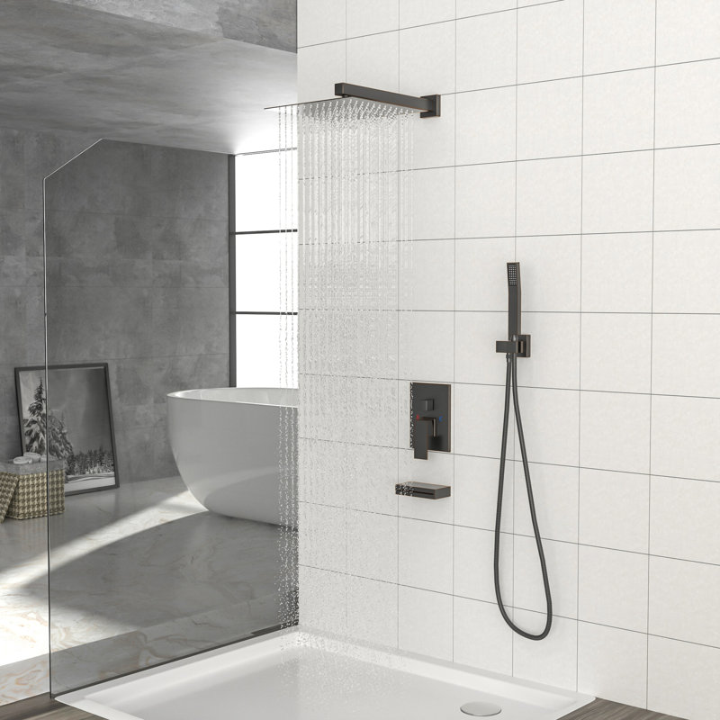Solution de salle de bain moderne bronze huilé polyvalente