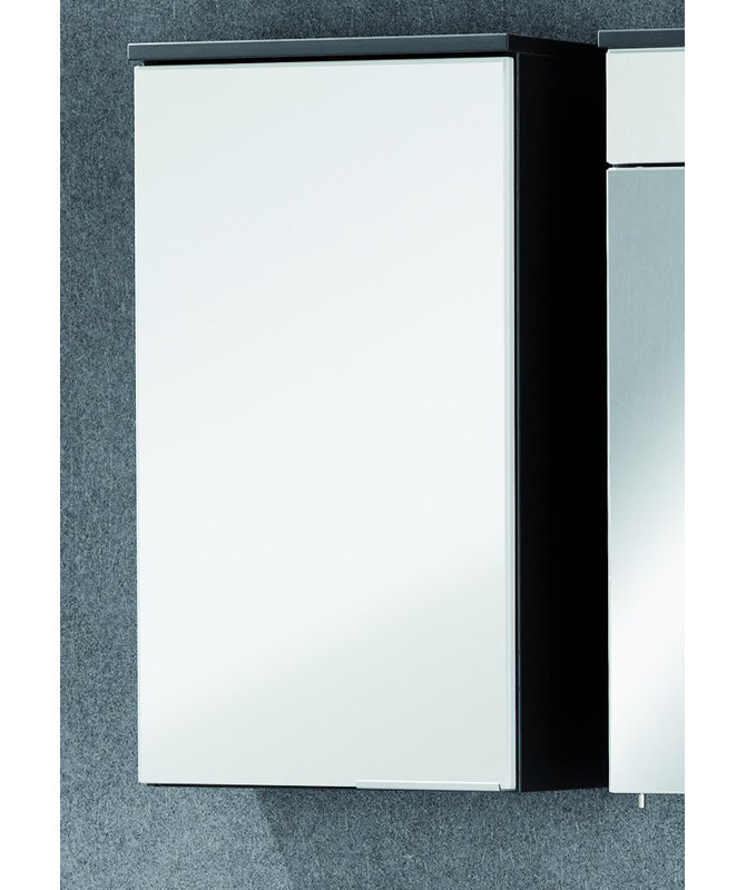 Kara Bathroom Cabinet, White/Anthracite, Right