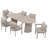 7- Piece Outdoor Dining Set With Cushions-1551090284