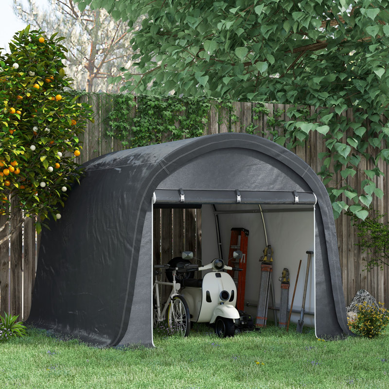 9 ft. 10 in. W x 9 ft. 10 in. D Storage Shed