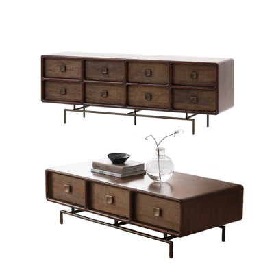 American style TV stand and coffee table