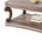 Olane Coffee Table, Weathered Oak Brown Wood, Rustic Farmhouse 52 Inch