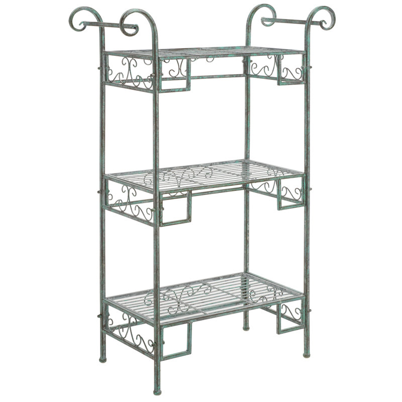 Noreen 3 Tier Shelf, Green