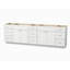 Base de meuble-lavabo double 105 po Disar-111779190